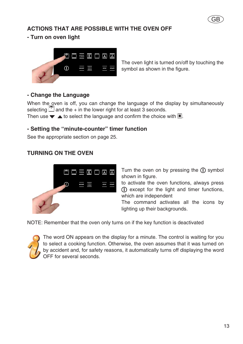 Fulgor Milano SPO 6213 User Manual | Page 15 / 270