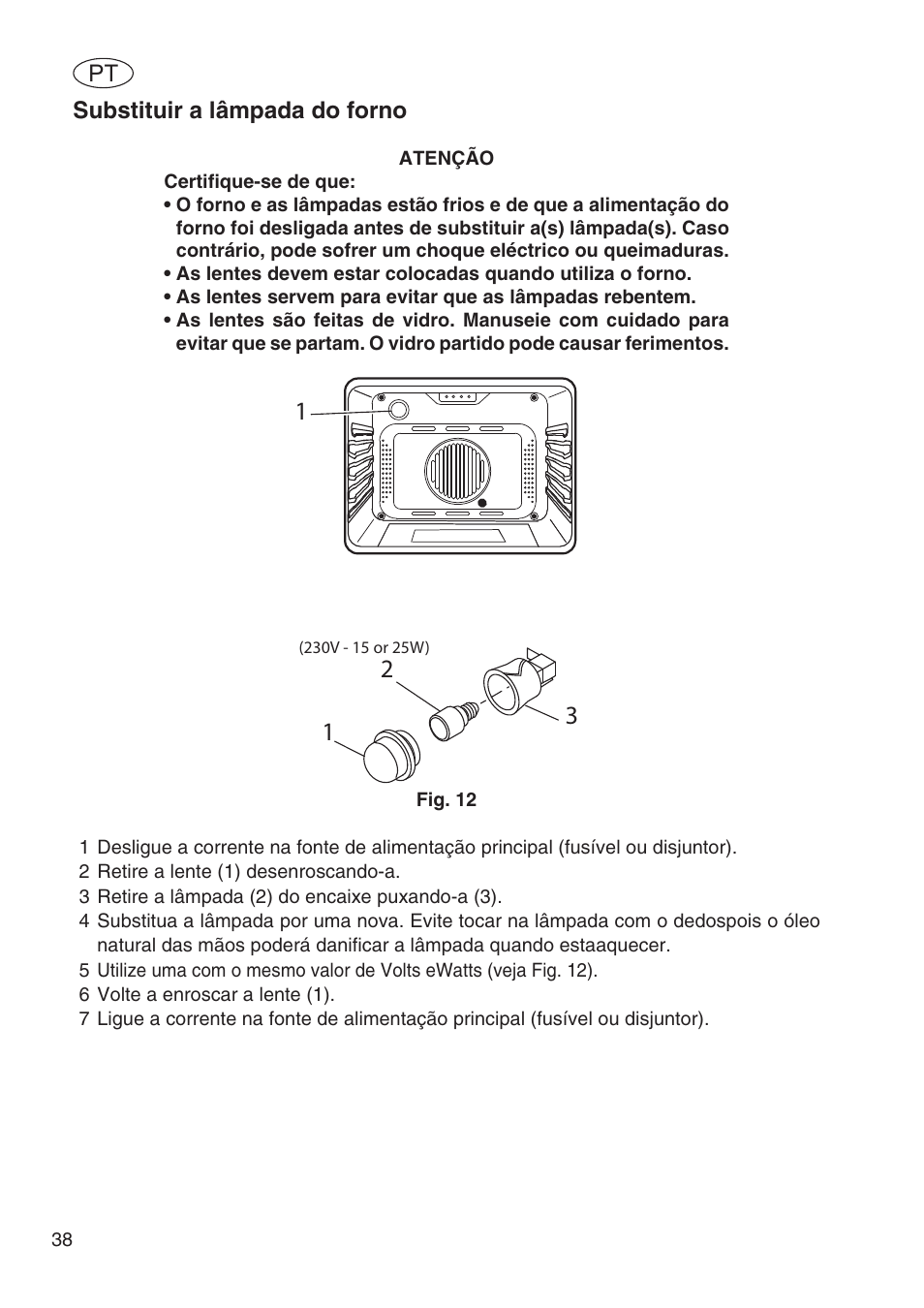 Fulgor Milano SPO 6213 User Manual | Page 230 / 270