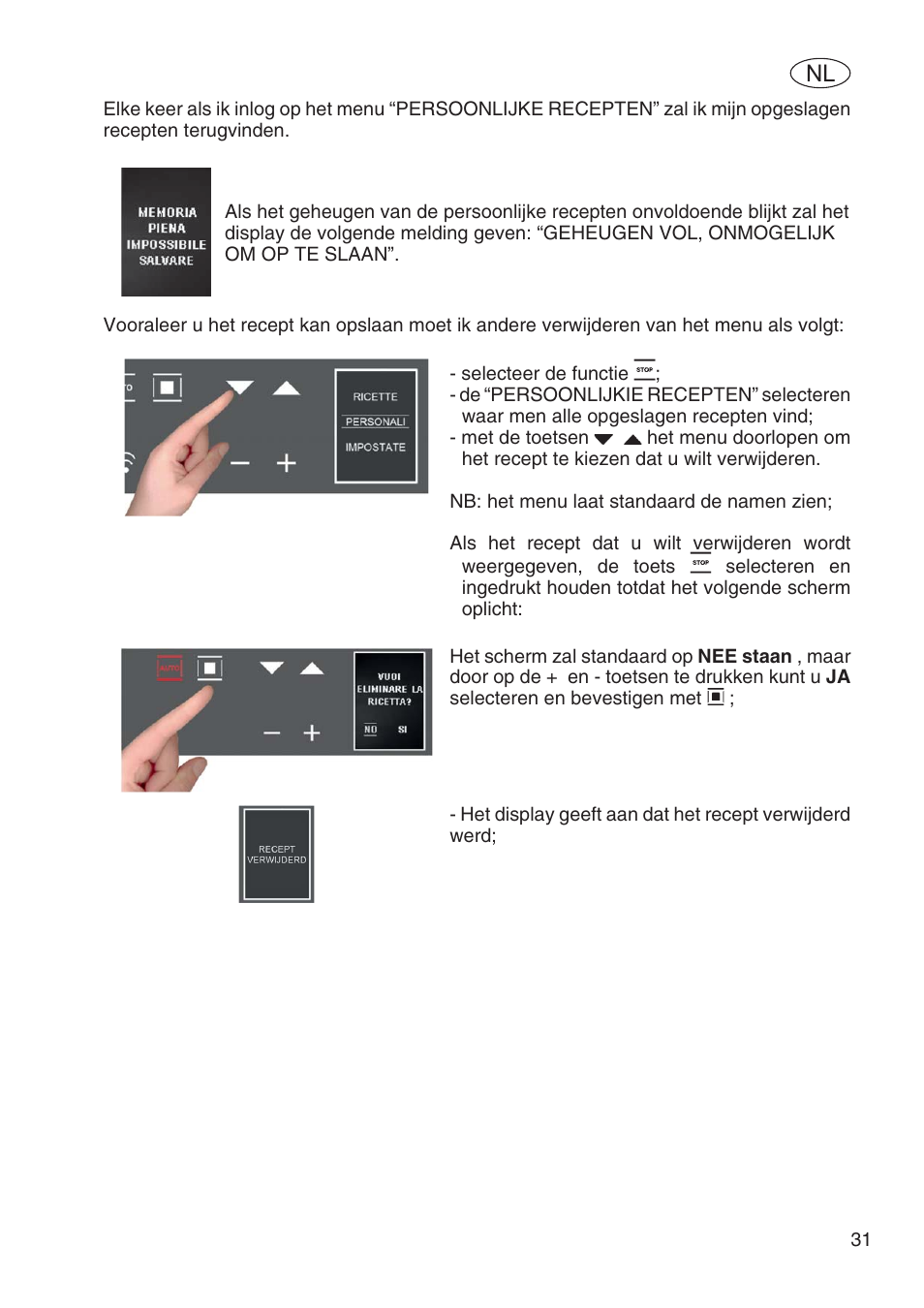 Fulgor Milano SPO 6213 User Manual | Page 261 / 270