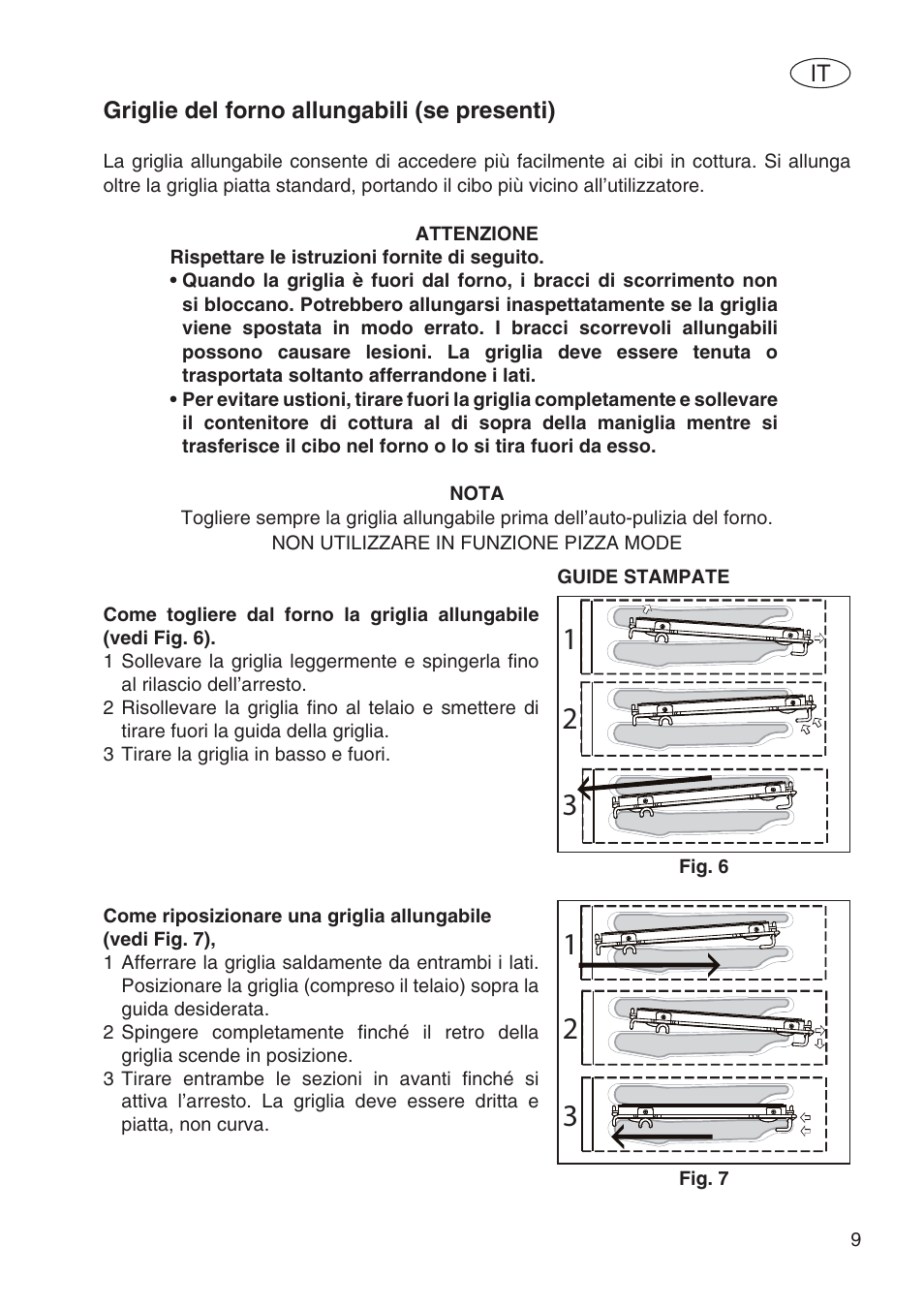 Fulgor Milano SPO 6213 User Manual | Page 87 / 270