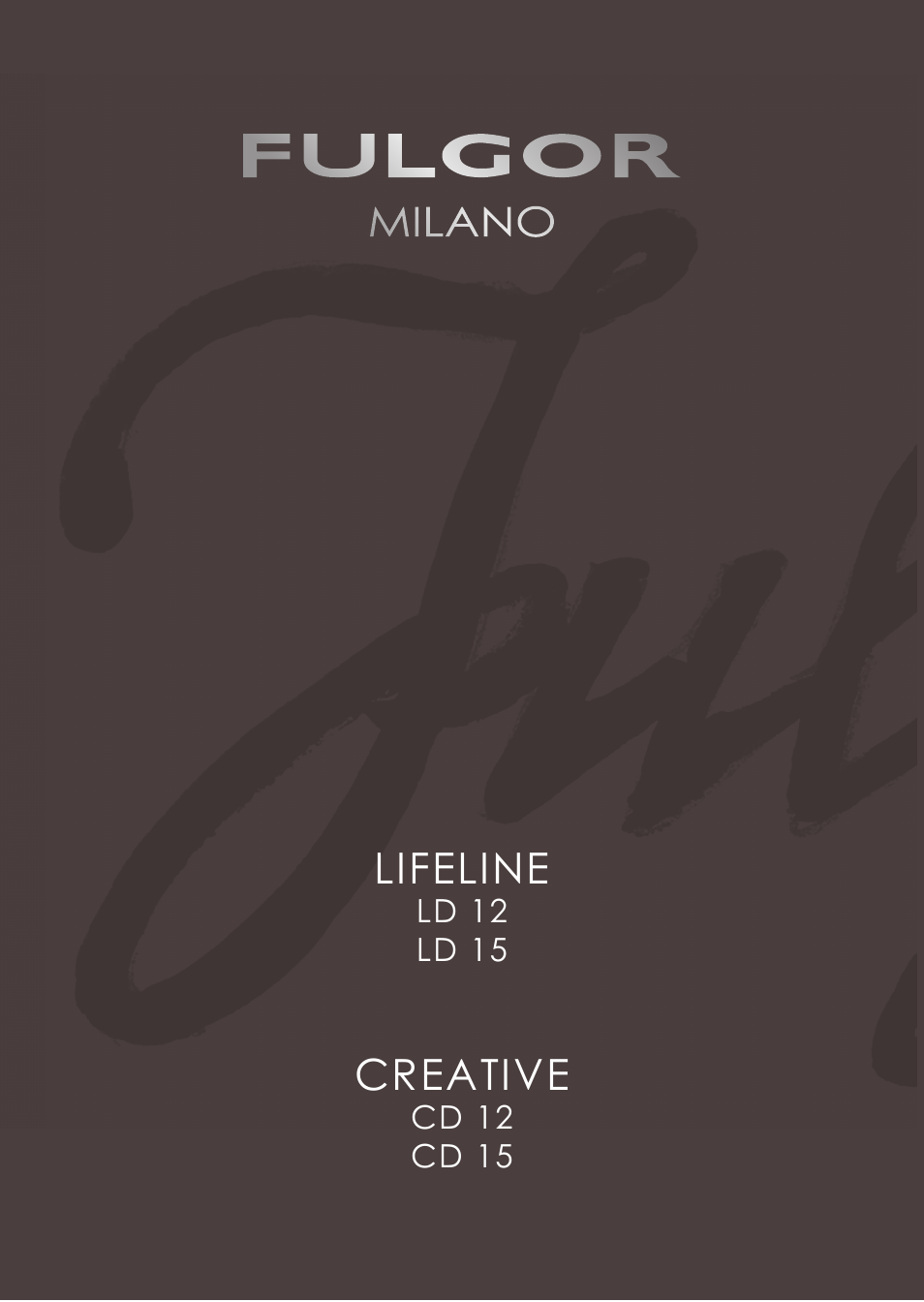 Fulgor Milano LD 12 User Manual | 76 pages