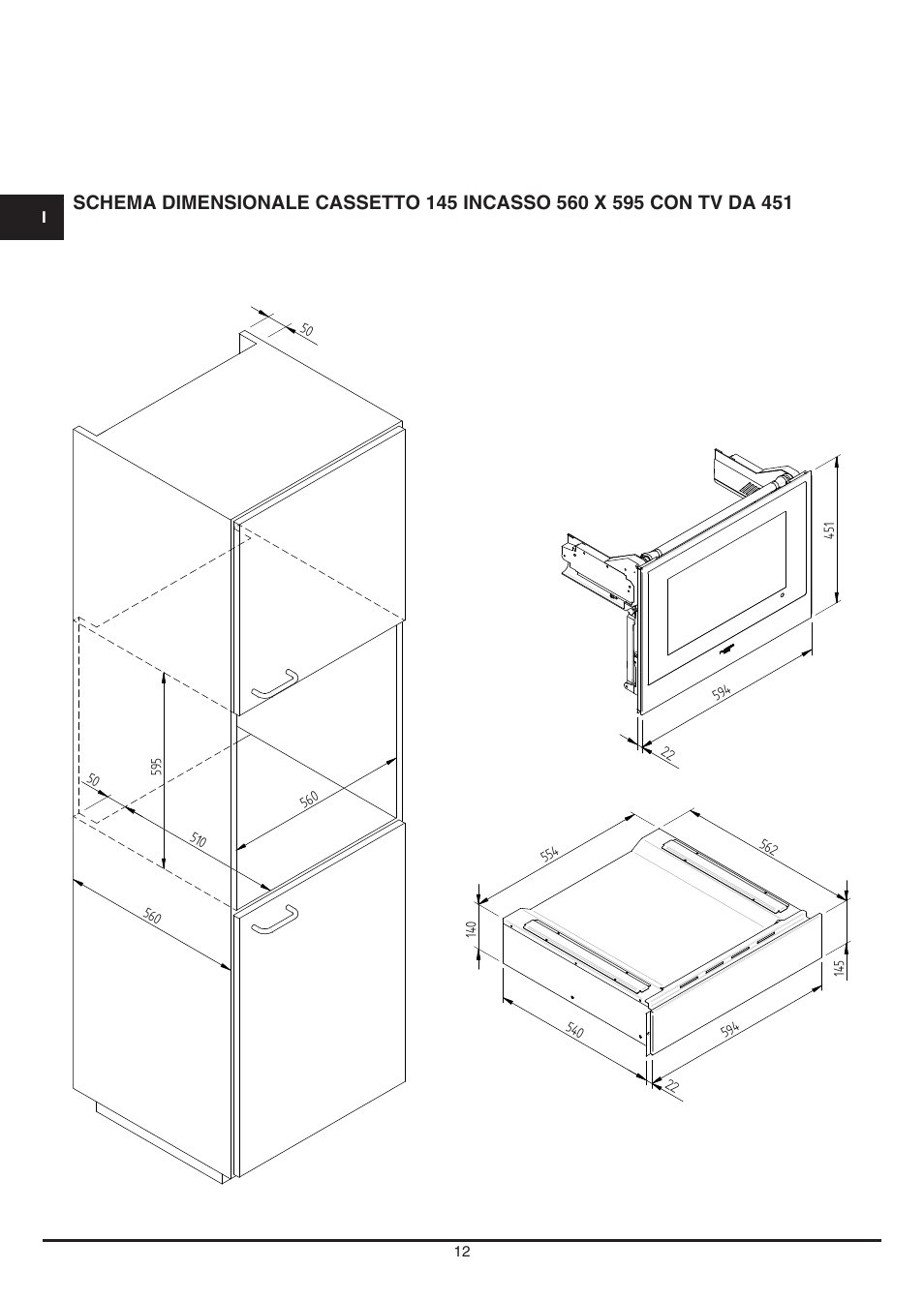Fulgor Milano LD 12 User Manual | Page 12 / 76