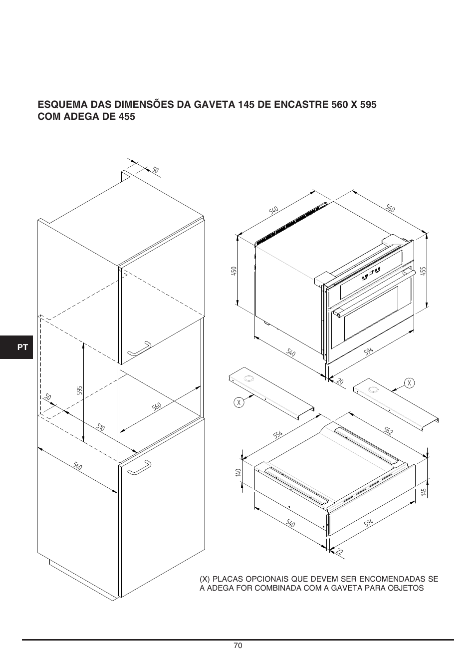 Fulgor Milano LD 12 User Manual | Page 70 / 76