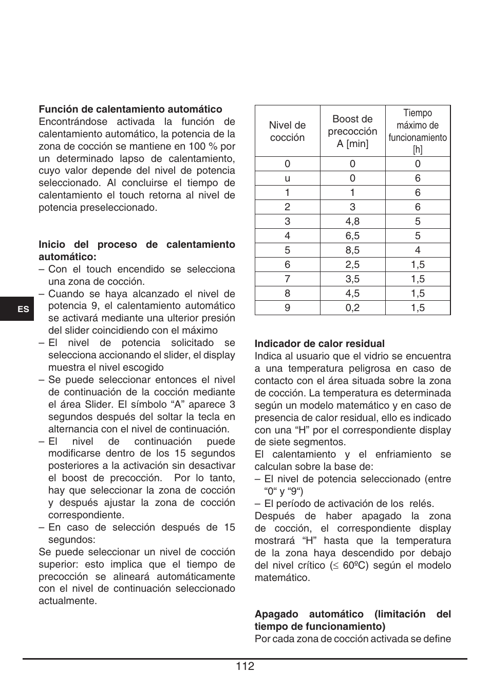 Fulgor Milano CH 1004 ID TS User Manual | Page 112 / 184