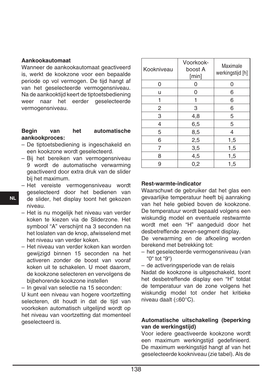Fulgor Milano CH 1004 ID TS User Manual | Page 138 / 184