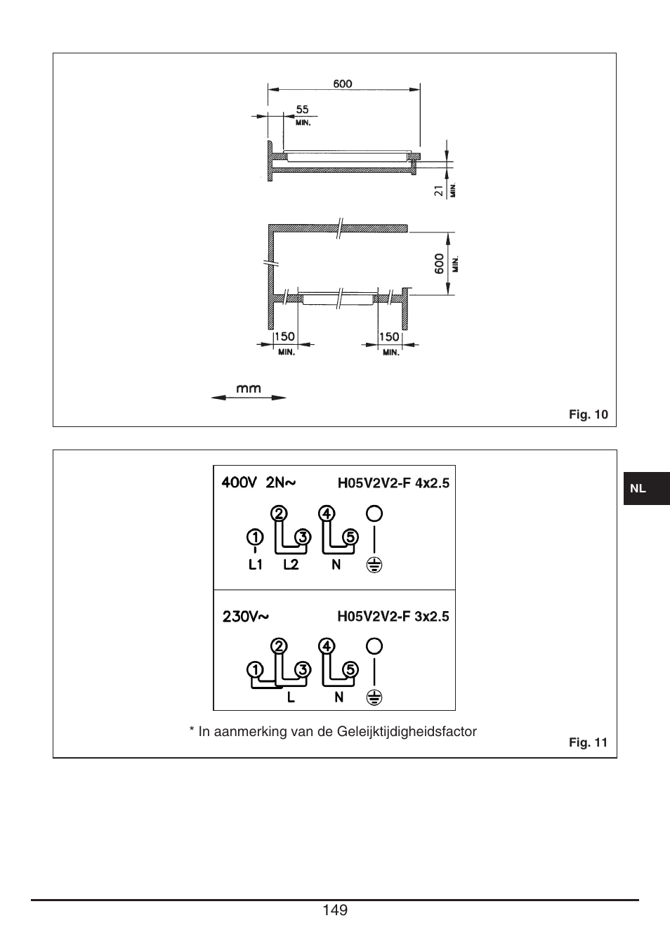 Fulgor Milano CH 1004 ID TS User Manual | Page 149 / 184