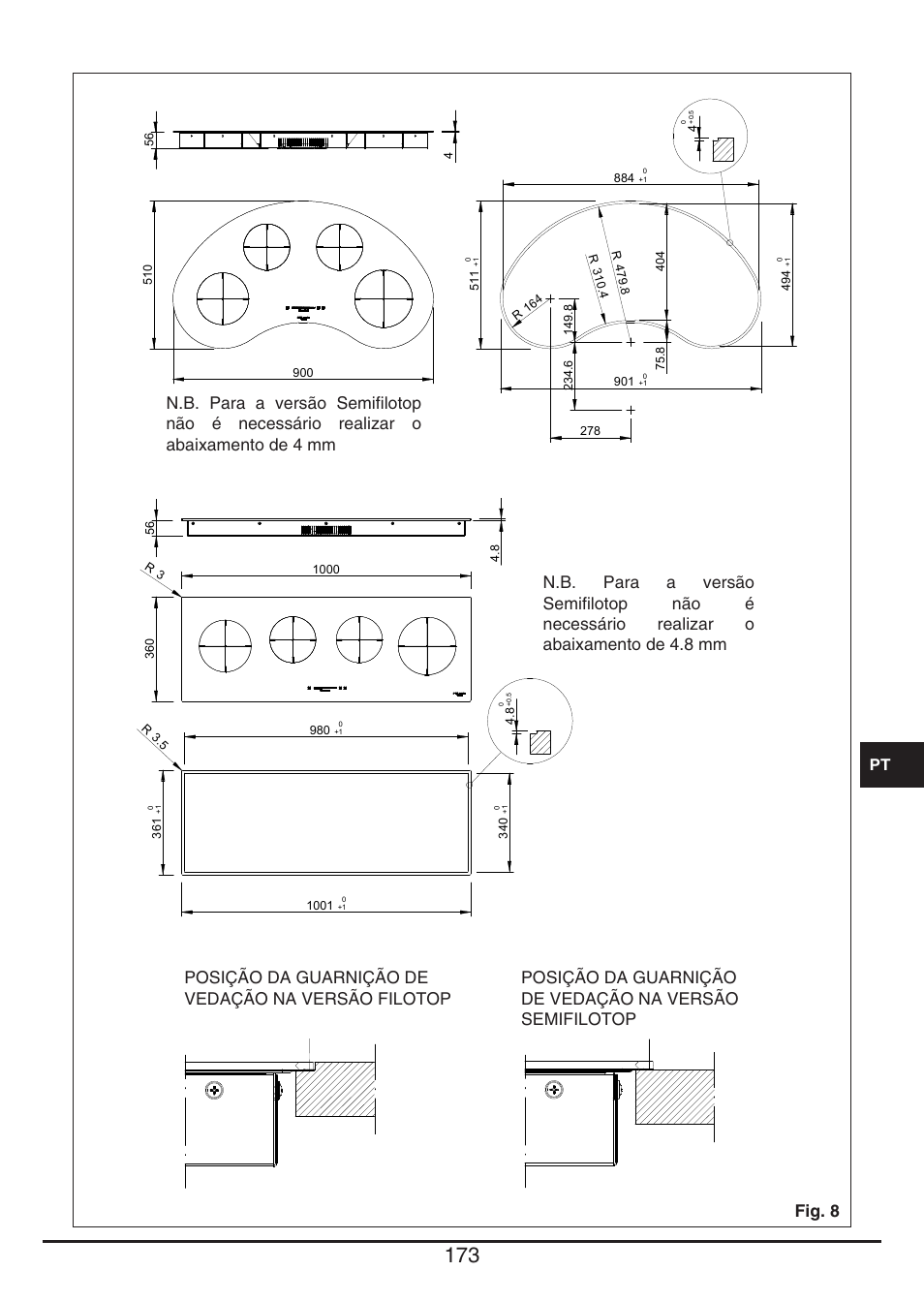 Fulgor Milano CH 1004 ID TS User Manual | Page 173 / 184