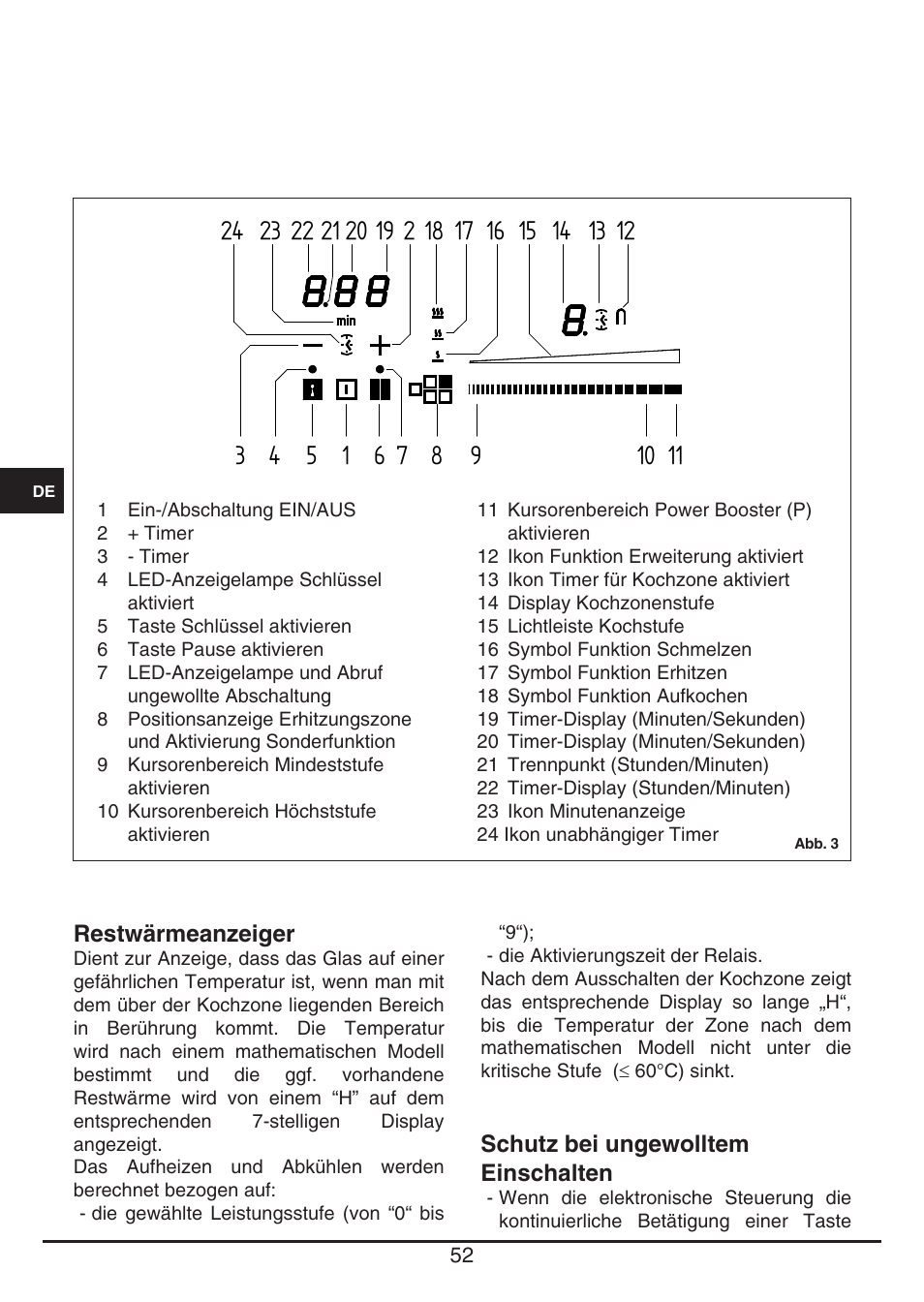 Fulgor Milano FSH 905 ID TS User Manual | Page 52 / 100
