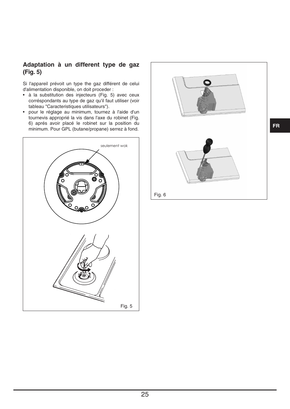 Fulgor Milano CPH 604 G User Manual | Page 25 / 52
