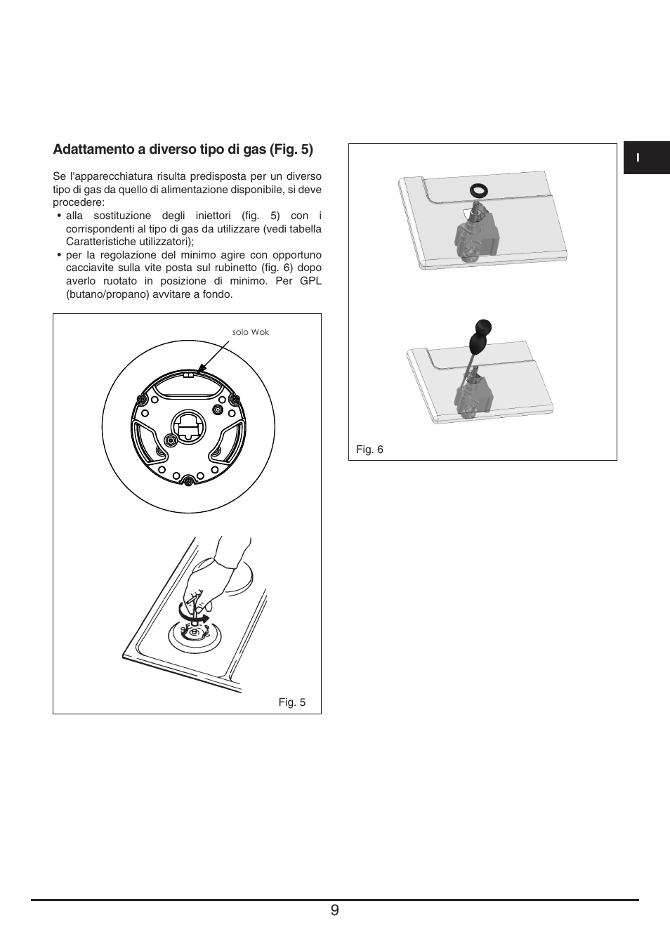 Fulgor Milano CPH 604 G User Manual | Page 9 / 52