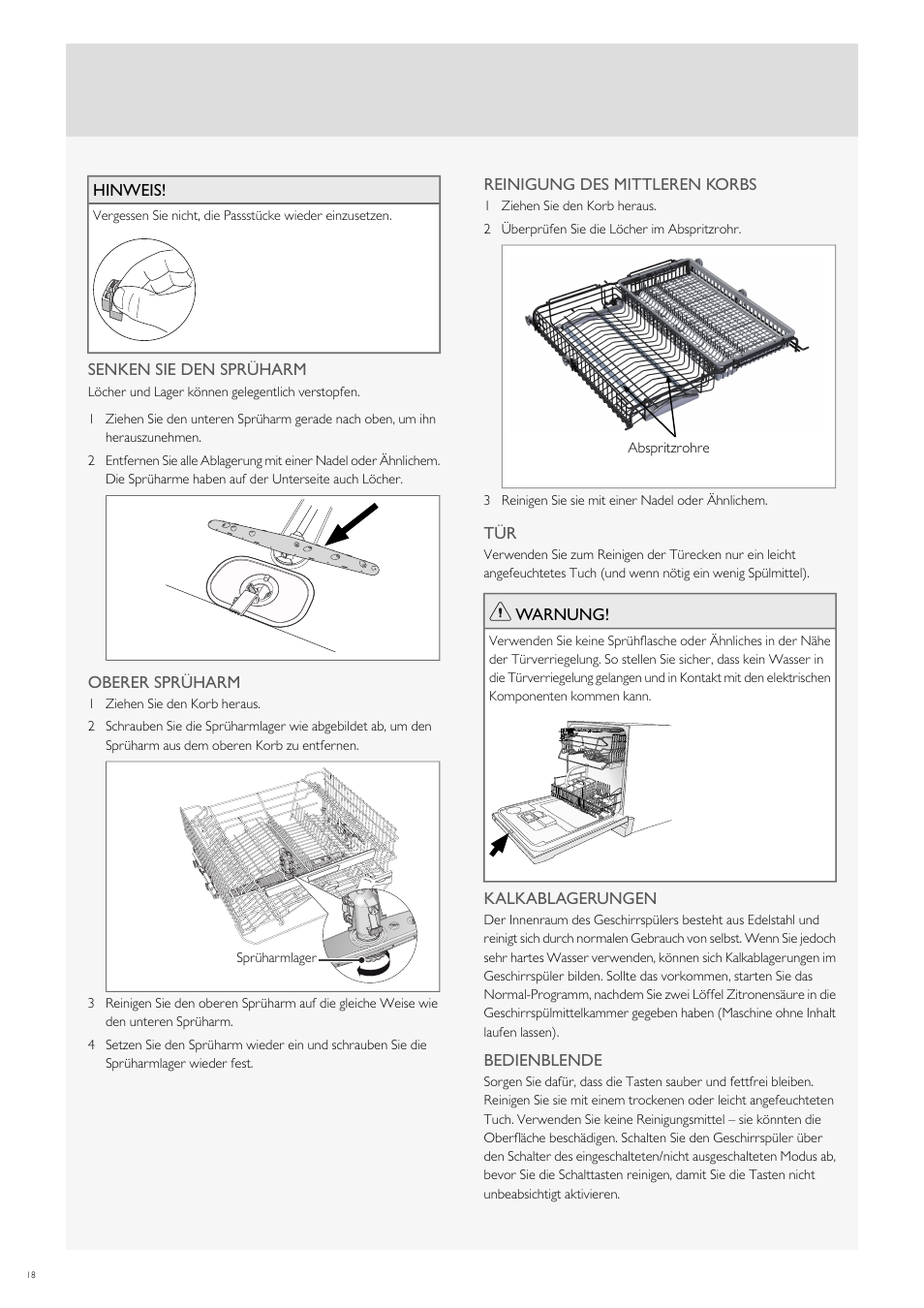 Fulgor Milano FDW9017 User Manual | Page 102 / 168