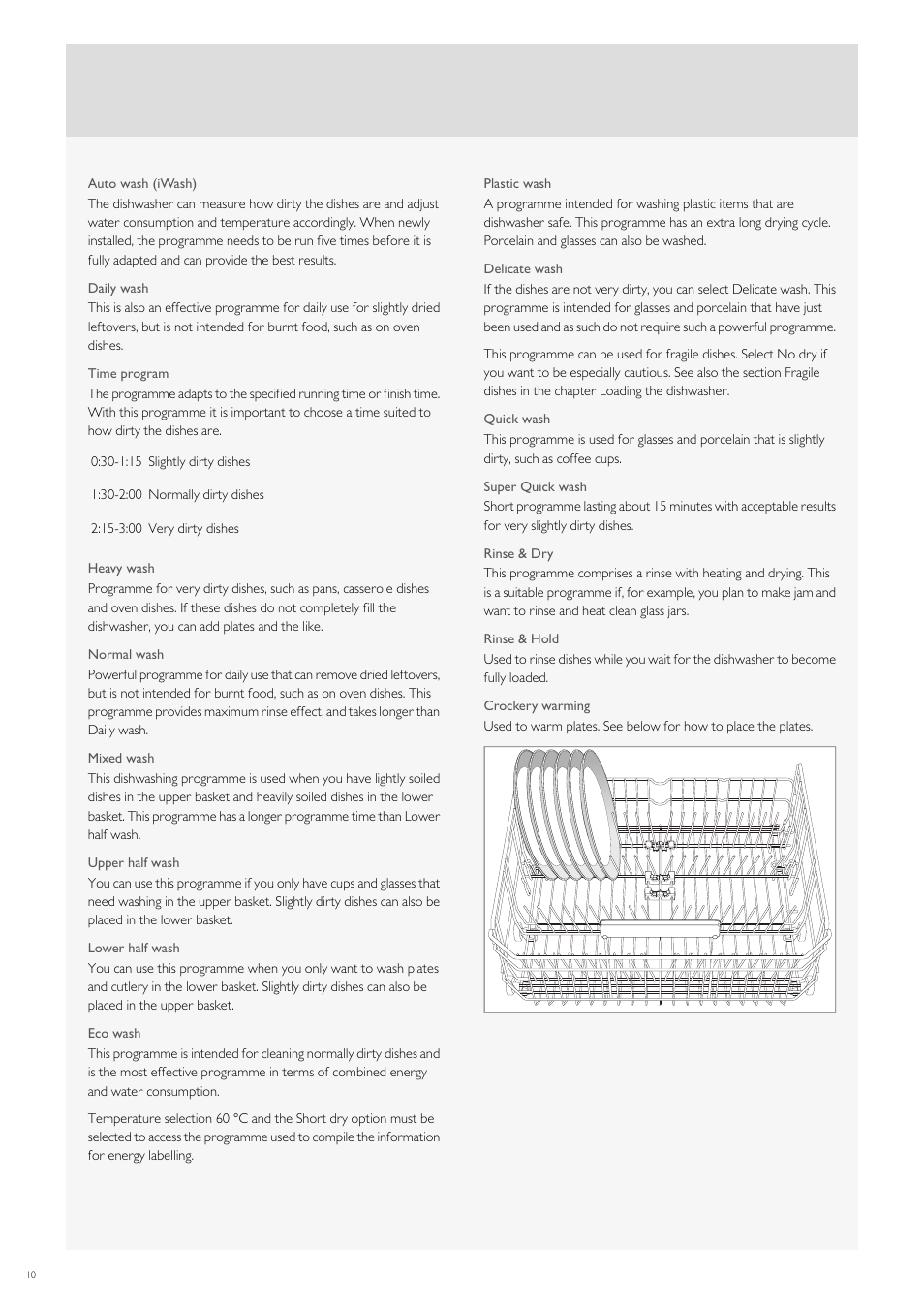 Fulgor Milano FDW9017 User Manual | Page 38 / 168