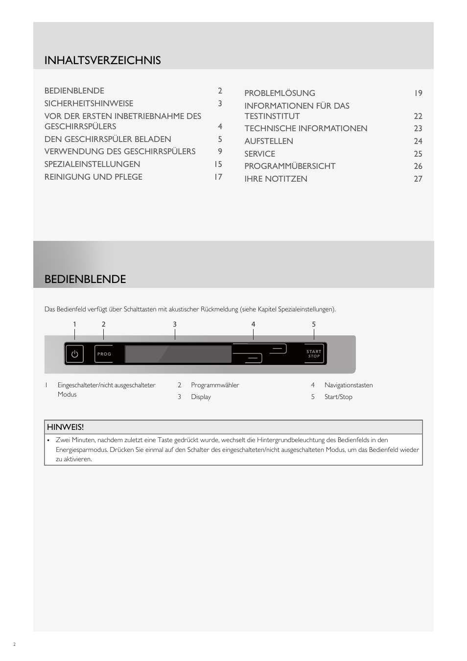 Fulgor Milano FDW9017 User Manual | Page 86 / 168