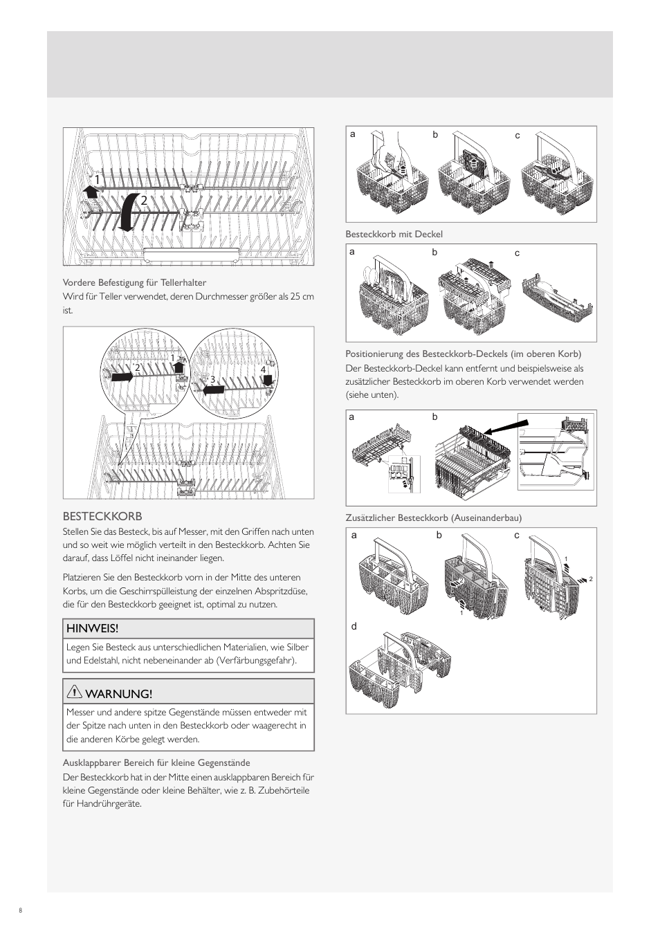 Fulgor Milano FDW9017 User Manual | Page 92 / 168