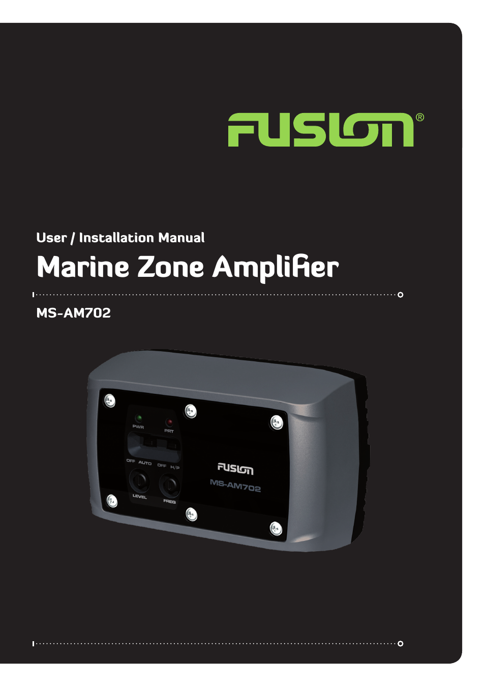 Fusion MS-AM702 User Manual | 5 pages