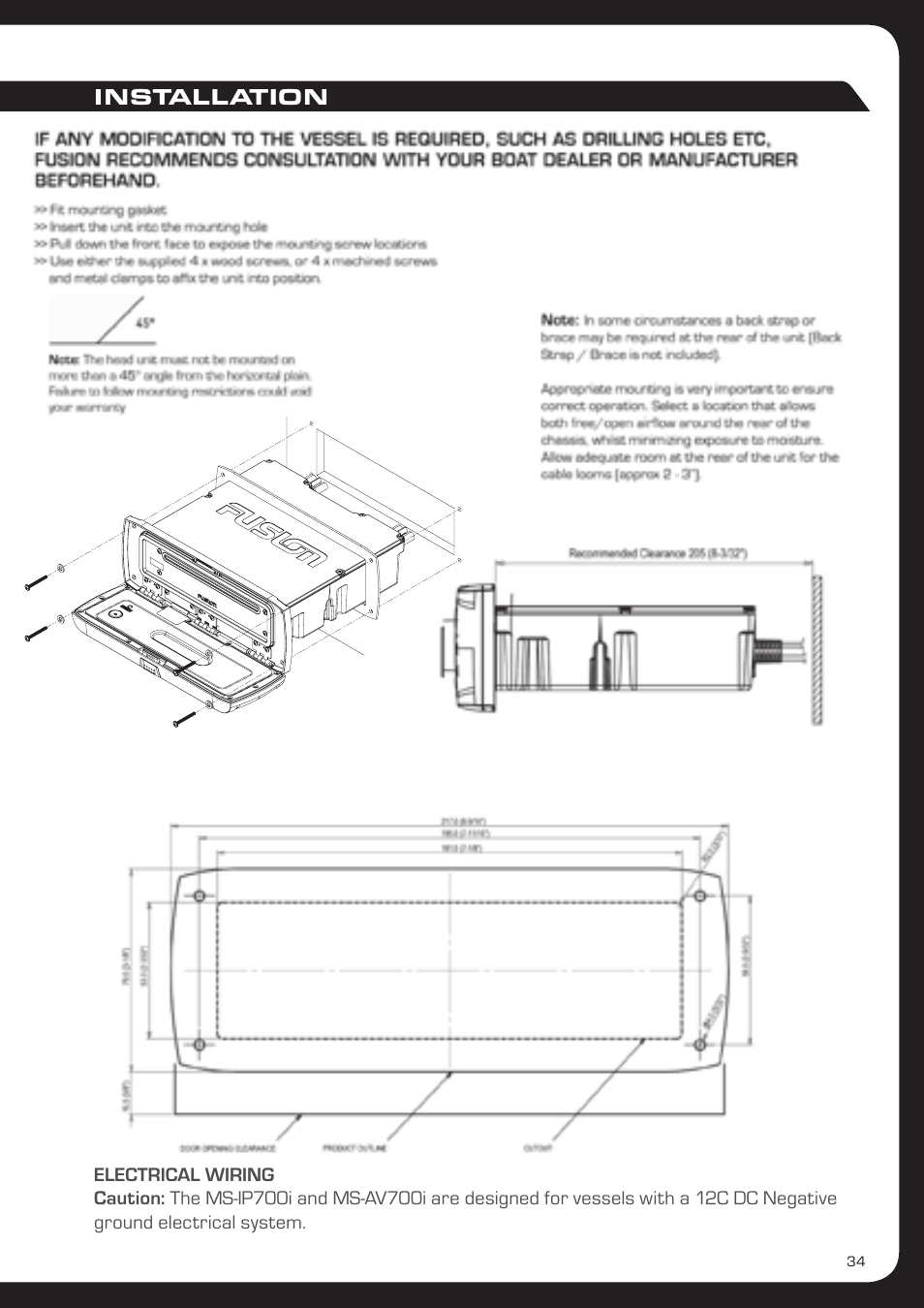 Fusion MS-AV700i User Manual | Page 35 / 68