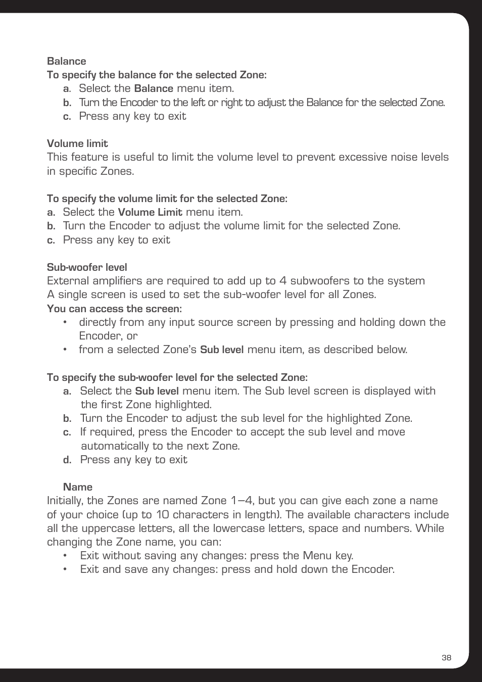 Fusion MS-AV700i User Manual | Page 39 / 68