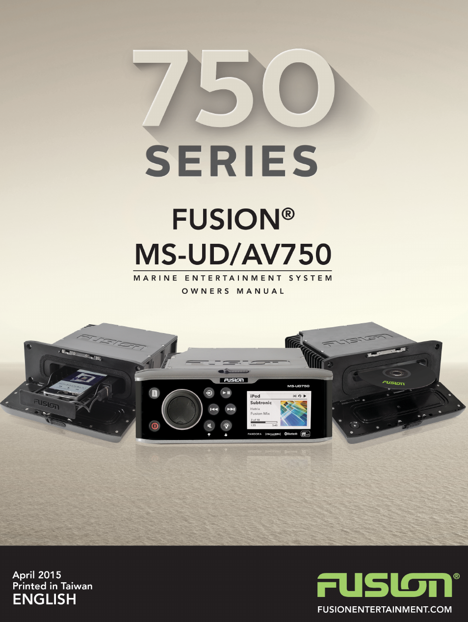 Fusion MS-UD750 User Manual | 16 pages