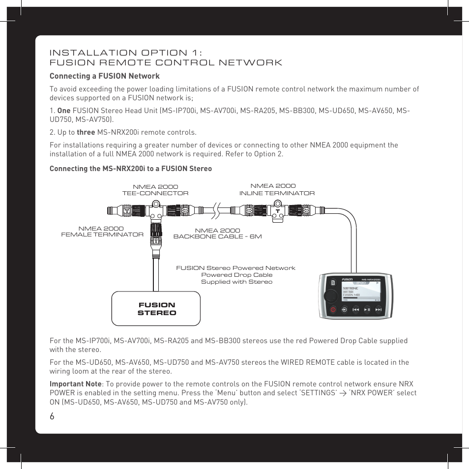 Fusion MS-NRX200i User Manual | Page 6 / 16