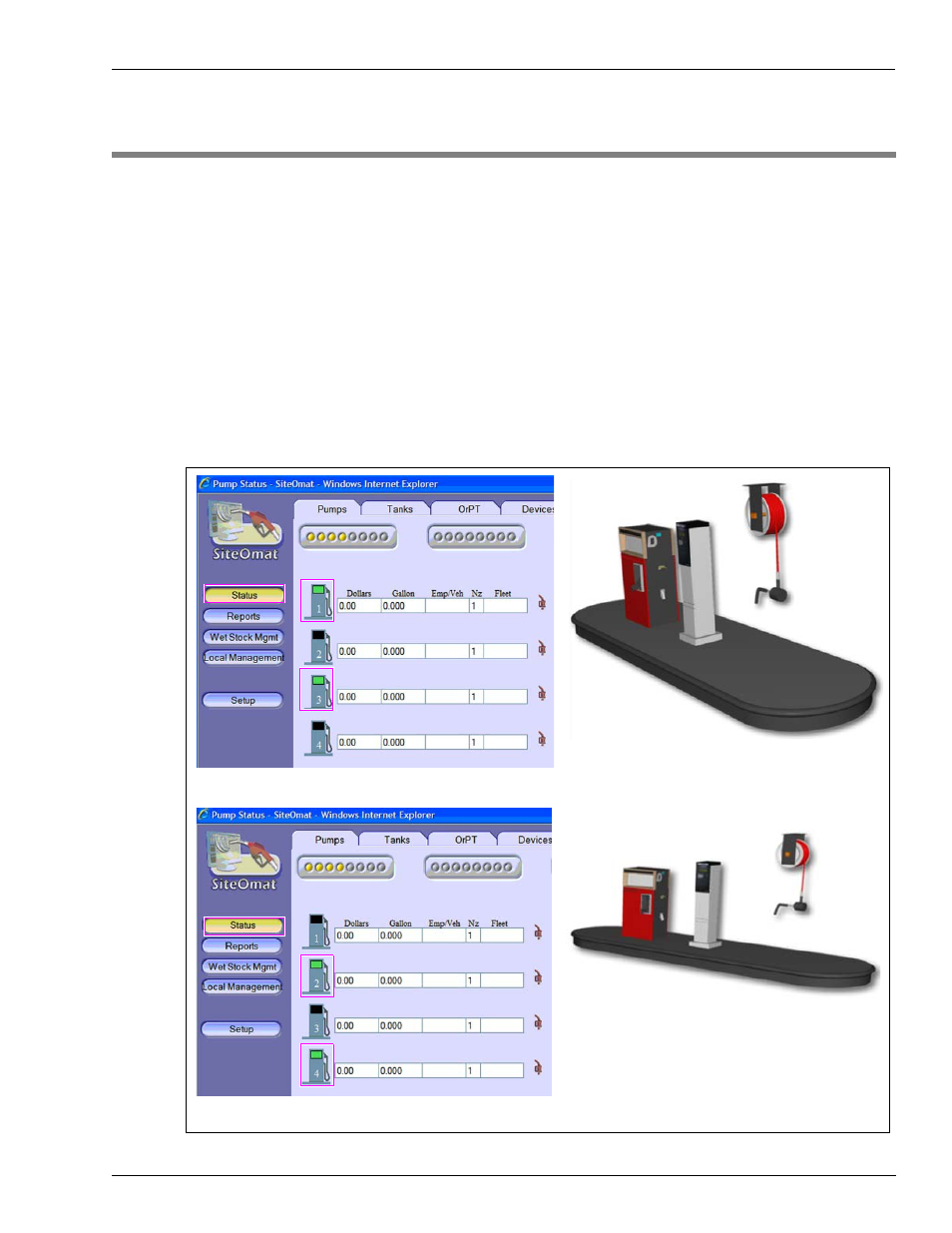 Appendix b: multiple controller sites | Gasboy PLUS FMS User Manual | Page 63 / 72