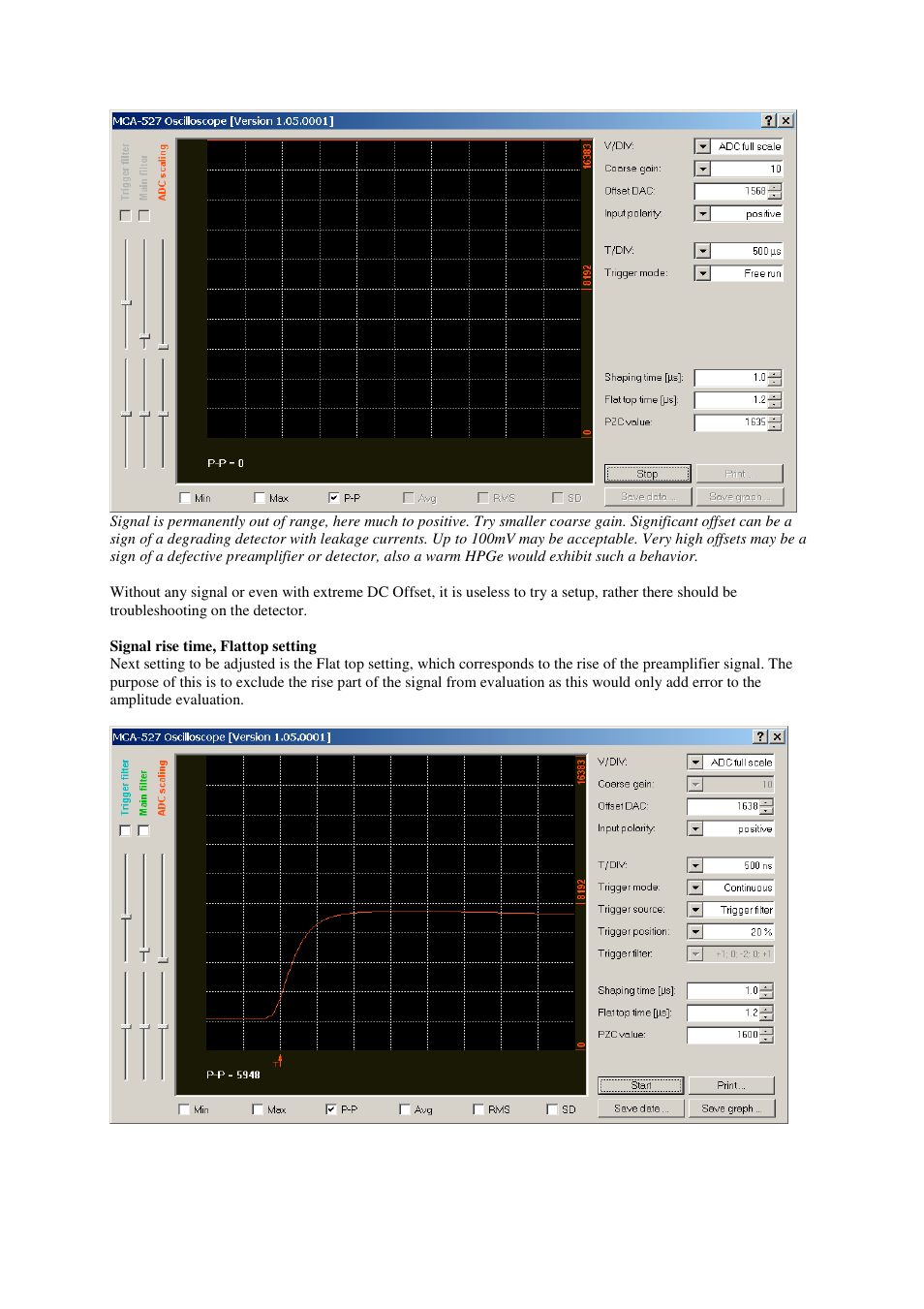 GBS Elektronik MCA-527 How to do an optimum setup User Manual | Page 4 / 12