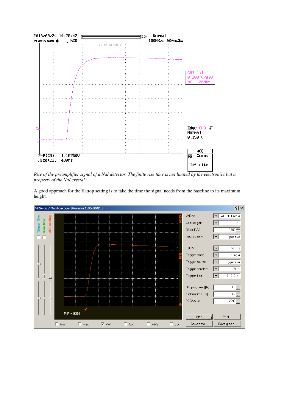 GBS Elektronik MCA-527 How to do an optimum setup User Manual | Page 5 / 12