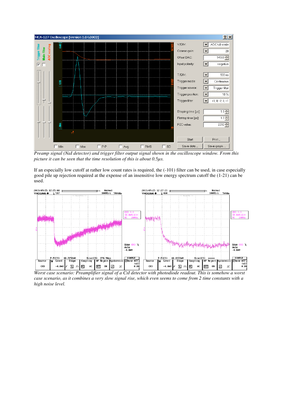 GBS Elektronik MCA-527 How to do an optimum setup User Manual | Page 8 / 12