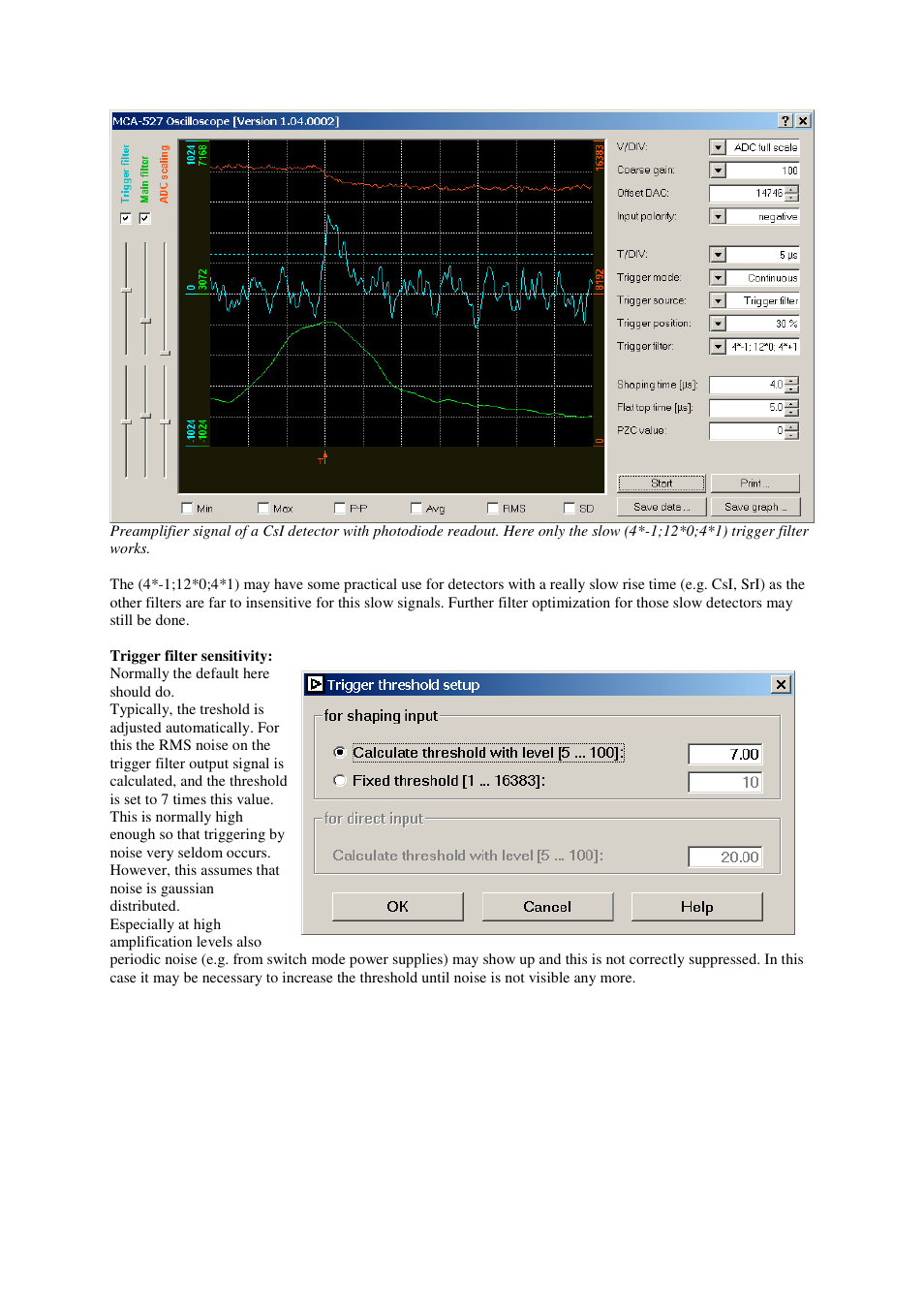 GBS Elektronik MCA-527 How to do an optimum setup User Manual | Page 9 / 12