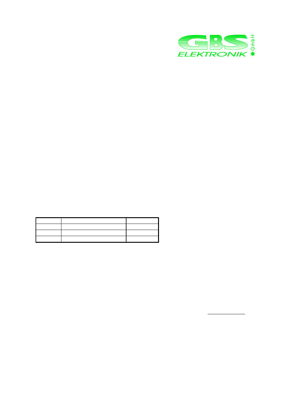 GBS Elektronik MCA166-USB Behavior at different Temperatures User Manual | 8 pages