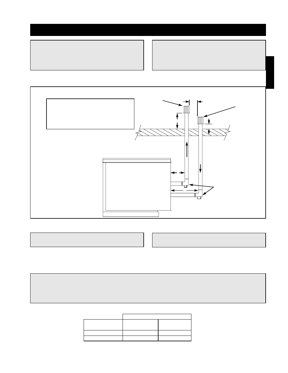 Installation - two pipe venting (vertical) | Greenheck IG / IGX (464104 IOM) (Pre-2009) User Manual | Page 17 / 92