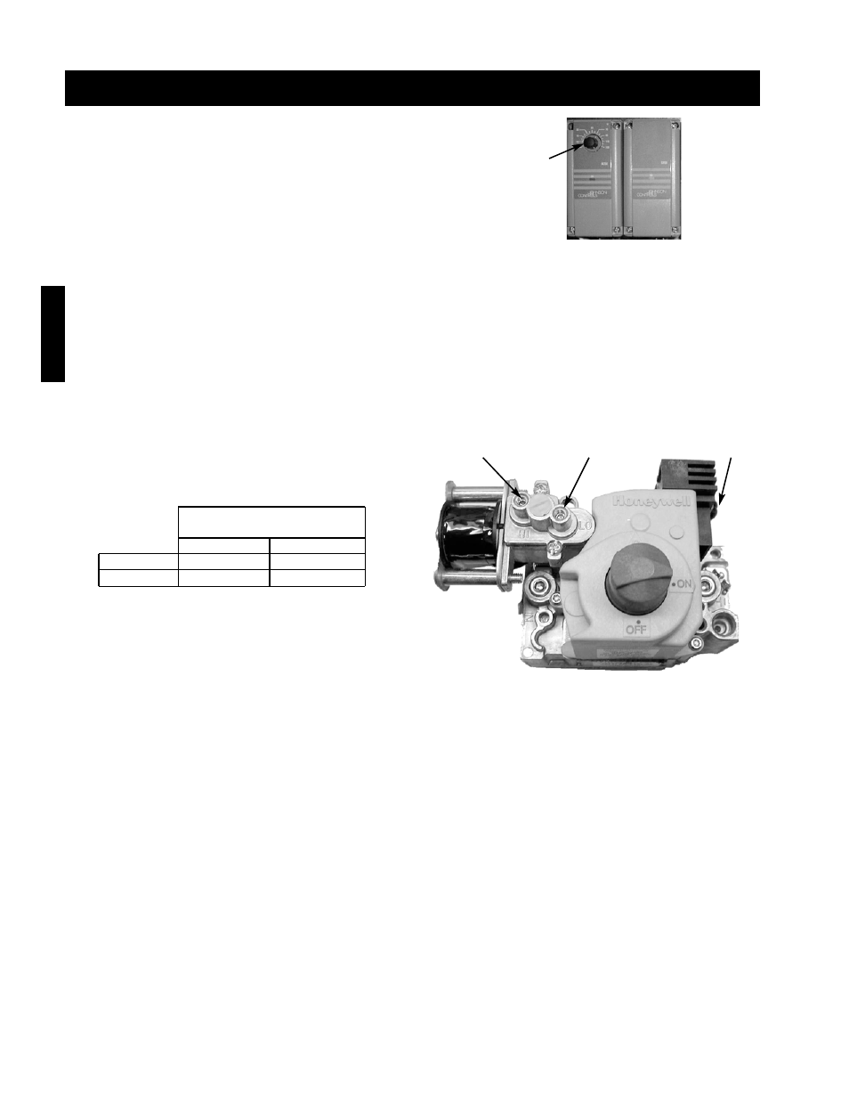 Start-up - 2:1 staged control, Step 1 send unit to high fire, Step 3 send unit to low fire | Step 2 check the high fire manifold pressure, Step 4 check the low fire manifold pressure, Step 5 reset the temperature setting | Greenheck IG / IGX (464104 IOM) (Pre-2009) User Manual | Page 36 / 92