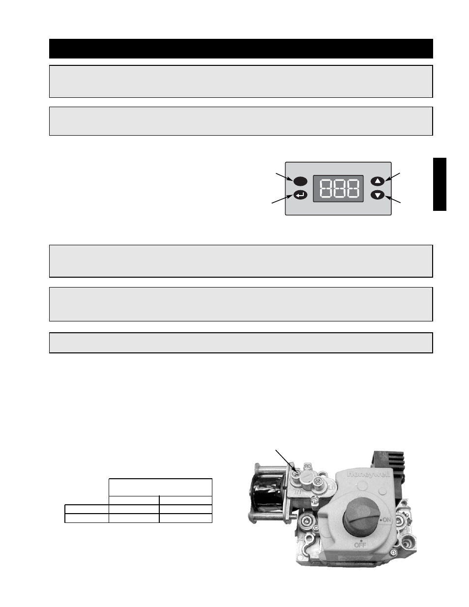 Start-up - 8:1 staged control, Step 1 send the unit to high fire, Warning | Important, Step 2 check the high fire manifold pressure | Greenheck IG / IGX (464104 IOM) (Pre-2009) User Manual | Page 37 / 92