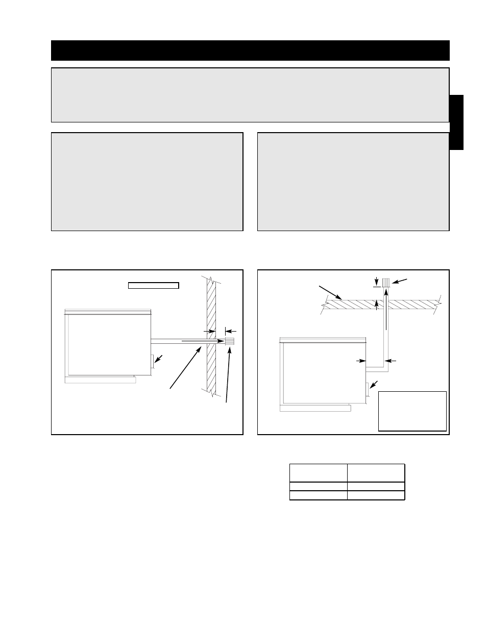 Installation - standard indoor venting, Standard horizontal venting, Step 1 select vent pipe size | Step 2 install exhaust vent pipe, Important, Standard vertical venting | Greenheck IG / IGX (464104 IOM) (Pre-2009) User Manual | Page 9 / 92