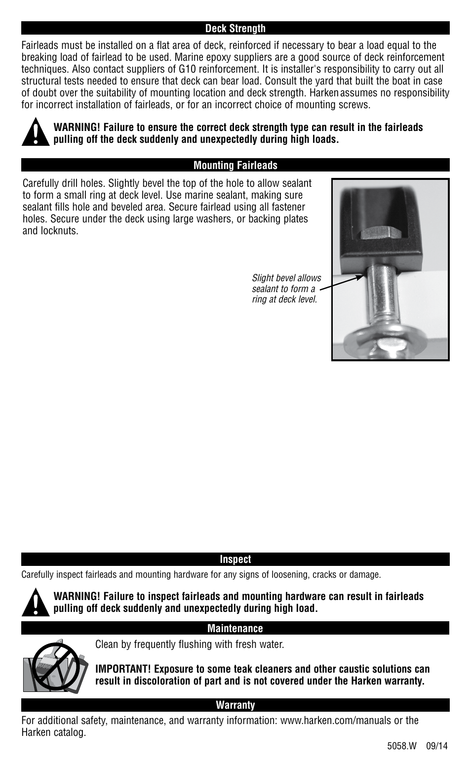 Harken 3280 Grand Prix Jib Lead User Manual | Page 2 / 2