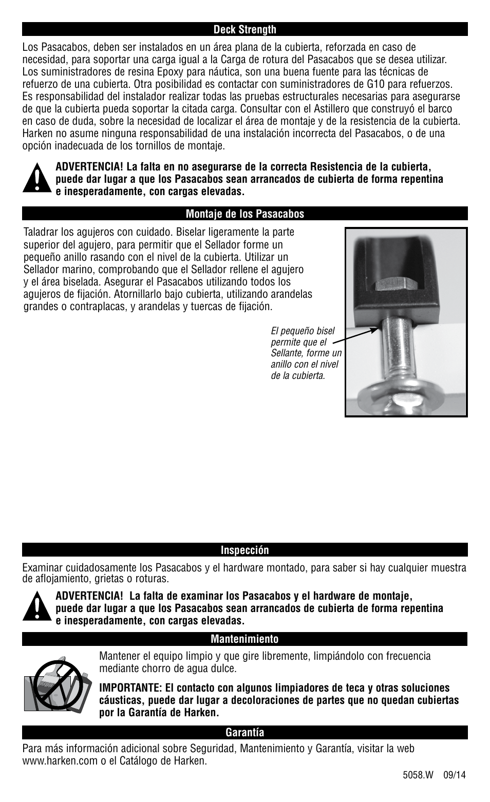 Harken 3280 Grand Prix Jib Lead User Manual | Page 2 / 2