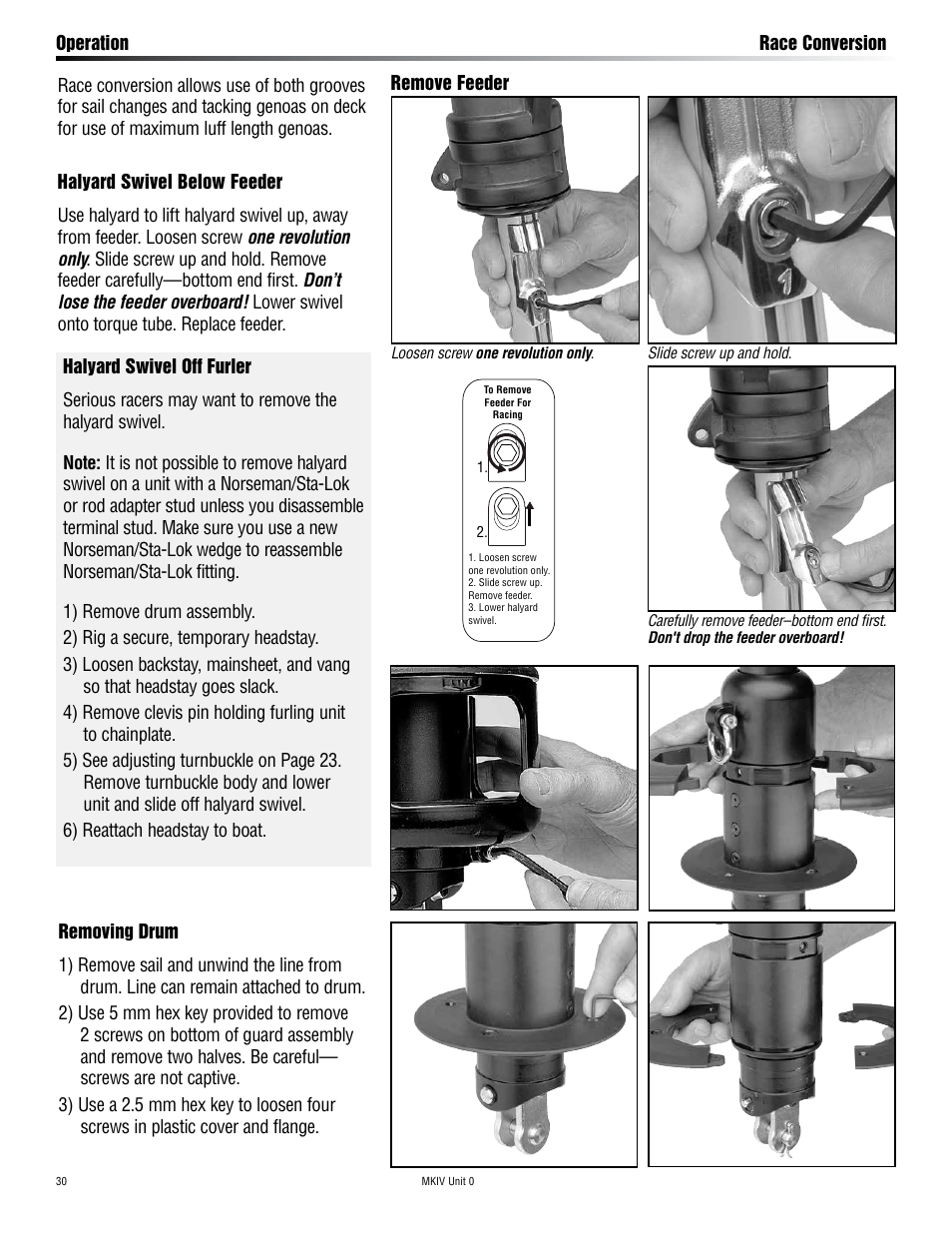 Harken 7410.10 MKIV Jib Reefing & Furling User Manual | Page 30 / 36