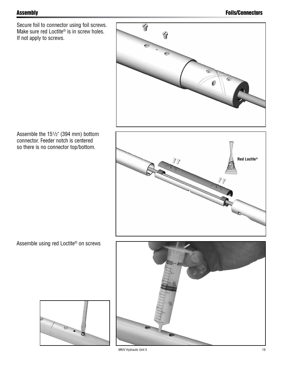 Harken 7415.15S MKIV Hydraulic Jib Reefing & Furling User Manual | Page 19 / 36