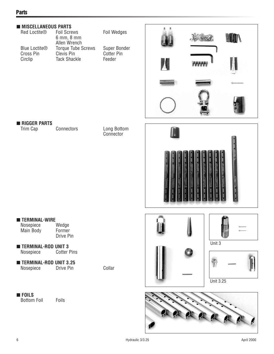Harken 1027 MKIII Hydraulic Jib Reefing & Furling User Manual | Page 6 / 24