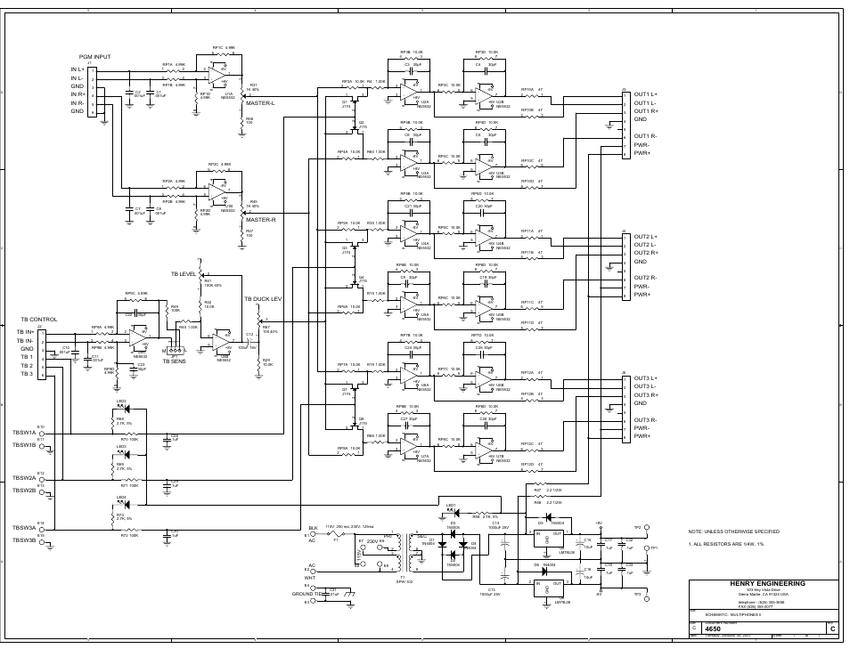 Henry Engineering MULTIPHONES II User Manual | Page 2 / 2
