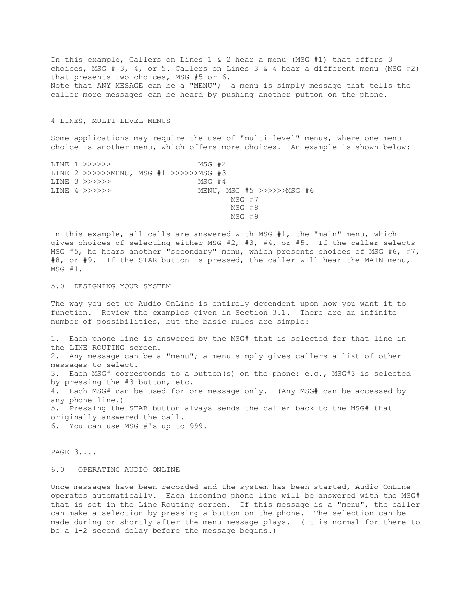 Henry Engineering Audio Online Abridged User Manual | Page 3 / 5