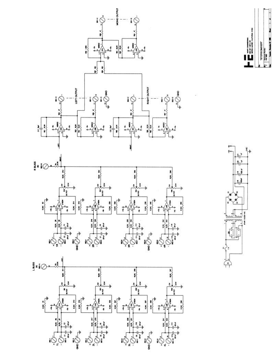 Henry Engineering Stereo Mixer User Manual | Page 3 / 3