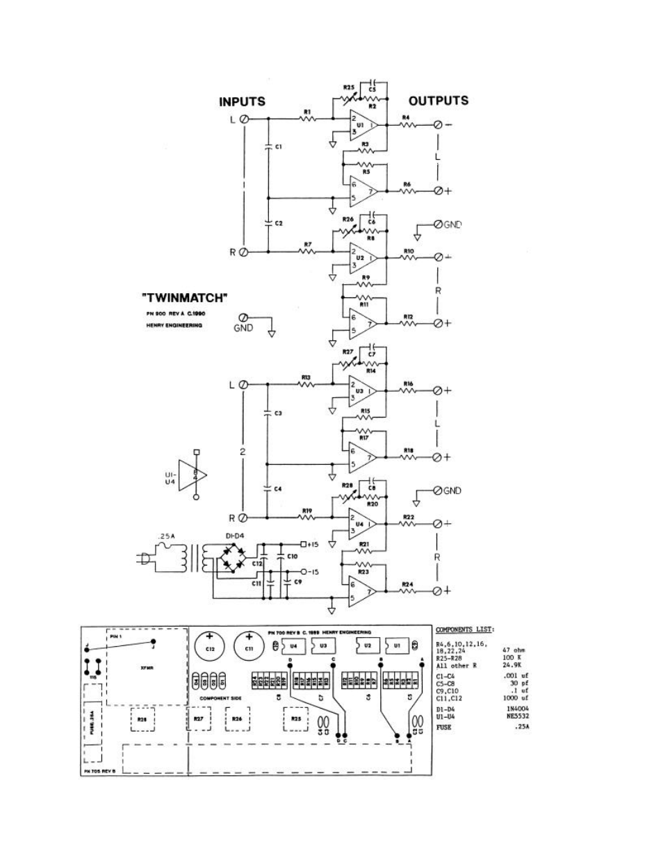 Henry Engineering TWINMATCH User Manual | Page 2 / 2