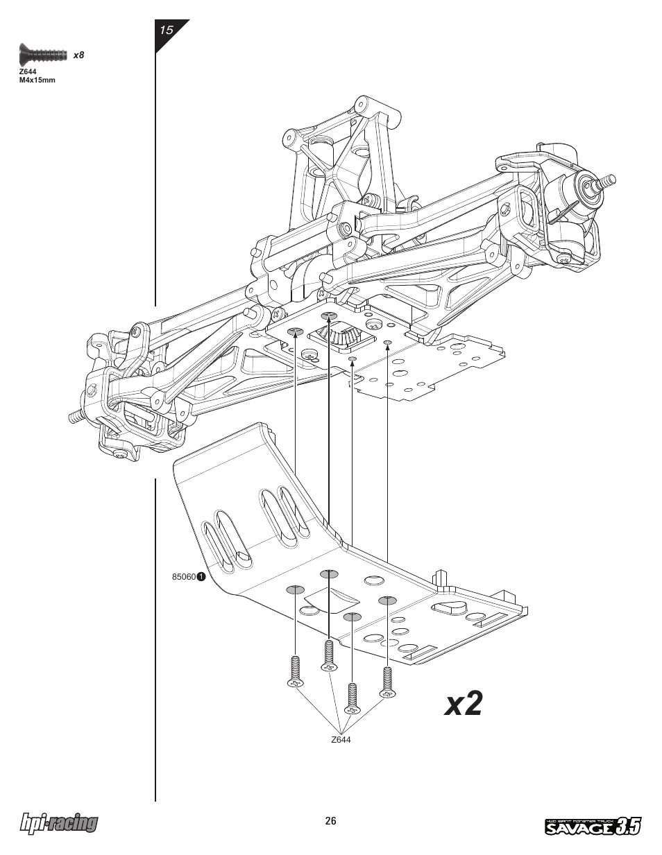 I-12881-1_p26.pdf | HPI Racing Savage 3.5 User Manual | Page 26 / 68