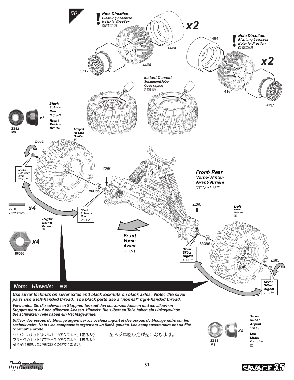 I-12881-1_p51.pdf | HPI Racing Savage 3.5 User Manual | Page 51 / 68