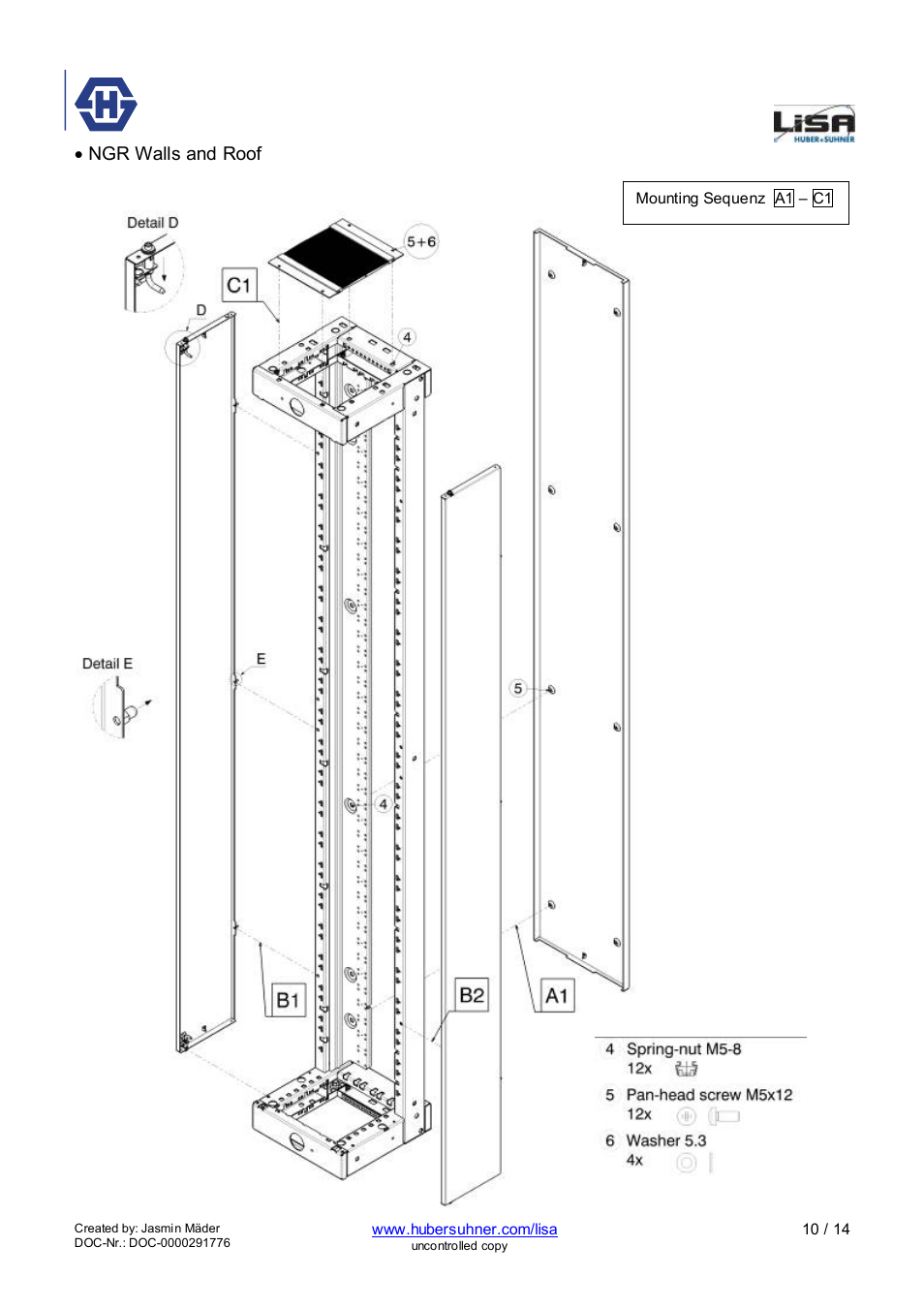 Ngr 3-22 | HUBER+SUHNER NGR 3-22 User Manual | Page 10 / 14