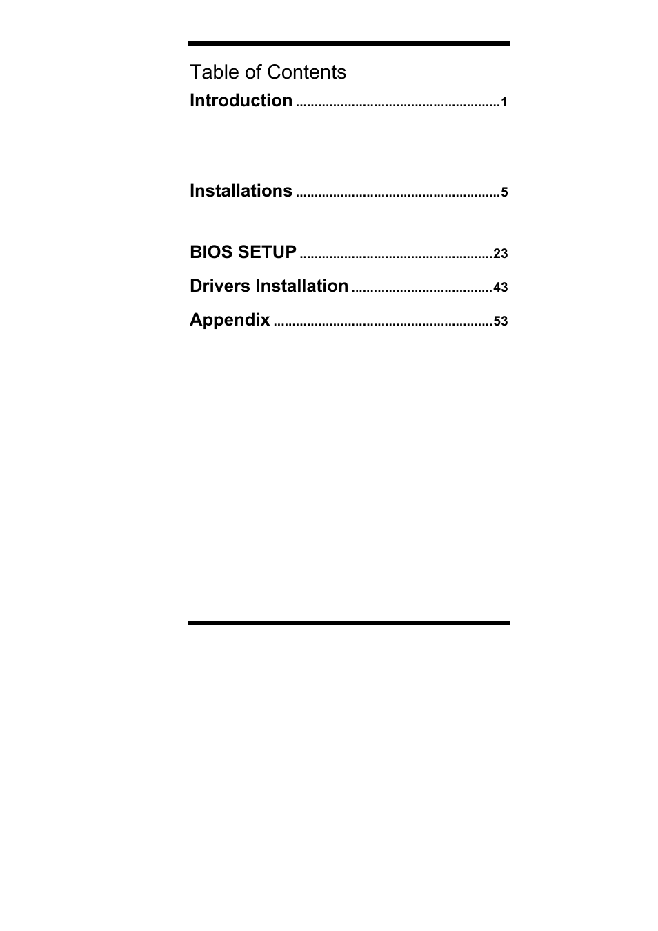 IBASE IB893 User Manual | Page 3 / 68