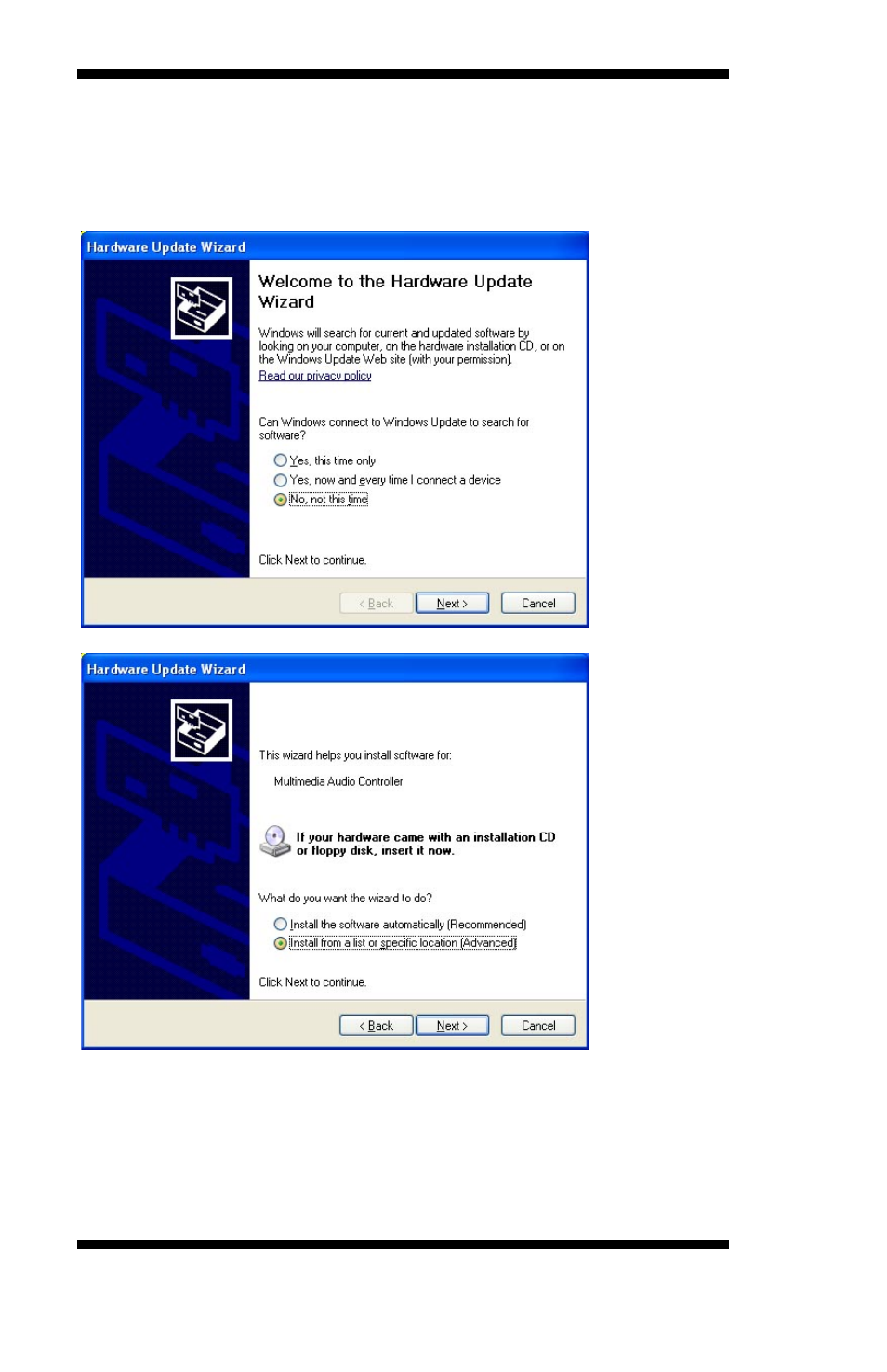 IBASE IB550 User Manual | Page 48 / 58