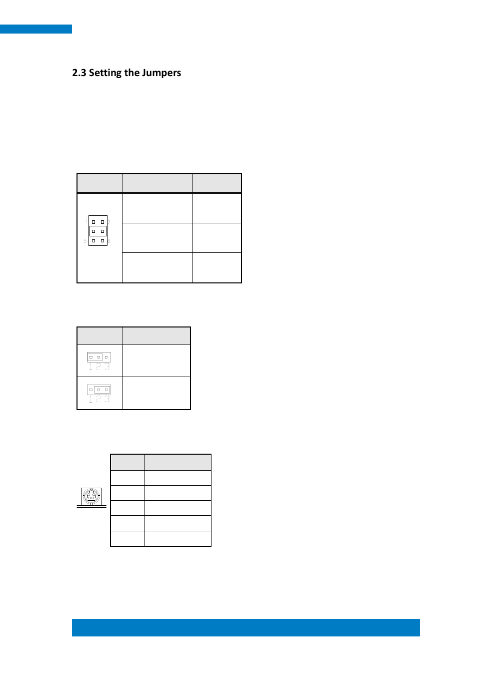 3 setting the jumpers | IBASE SI-304 User Manual | Page 19 / 62
