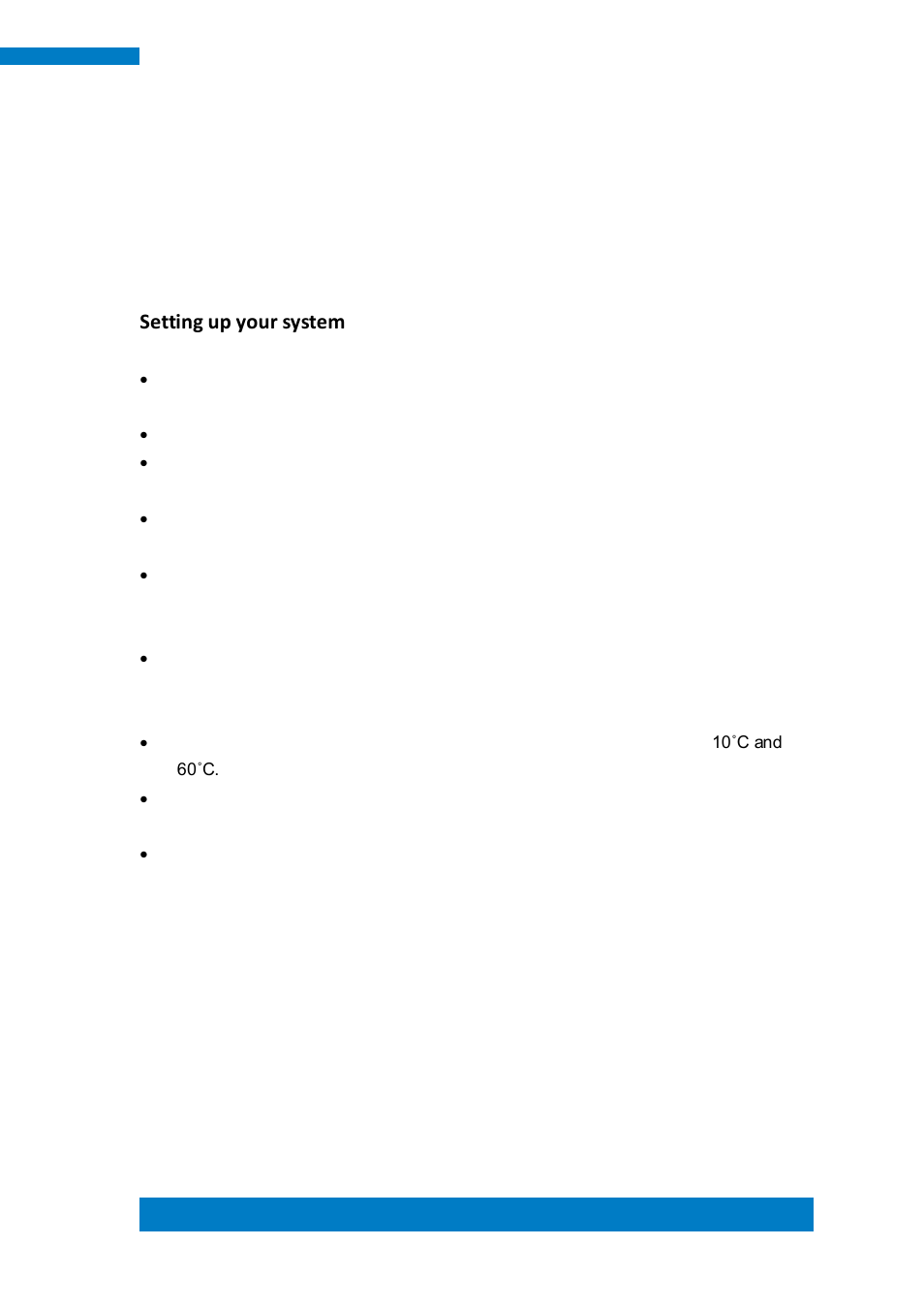 Safety information, Setting up your system | IBASE SI-304 User Manual | Page 5 / 62