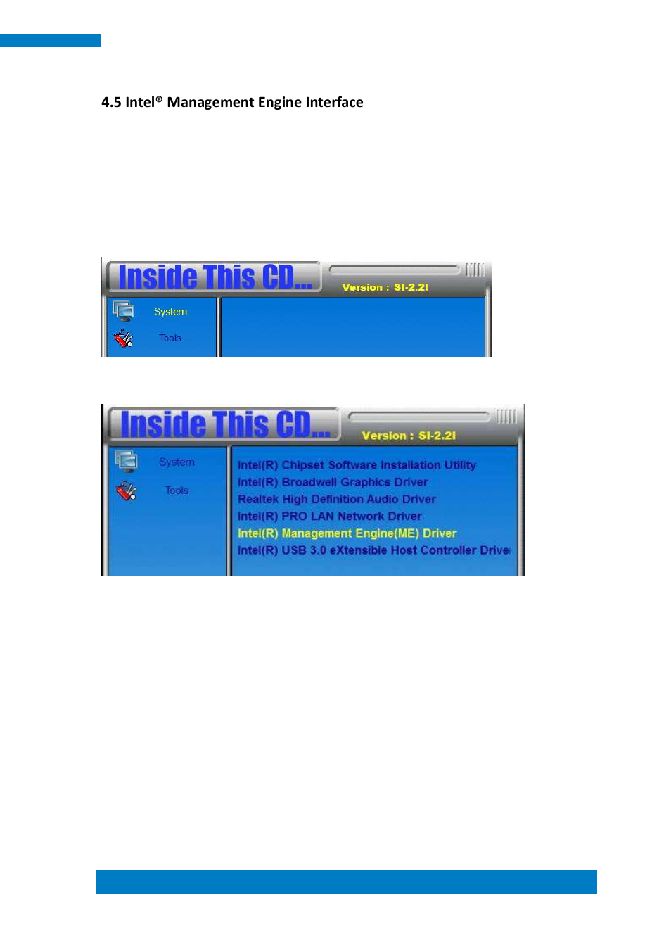 5 intel® management engine interface | IBASE SE-92 User Manual | Page 53 / 63
